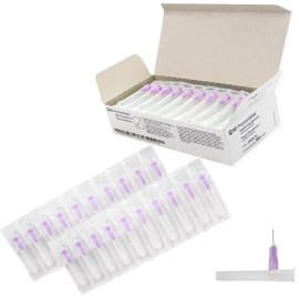 Agulha Hipodérmica Descartável 20 X 0,55 Mm (Púrpura) 24G X 3/4 - 100 Unid - BD